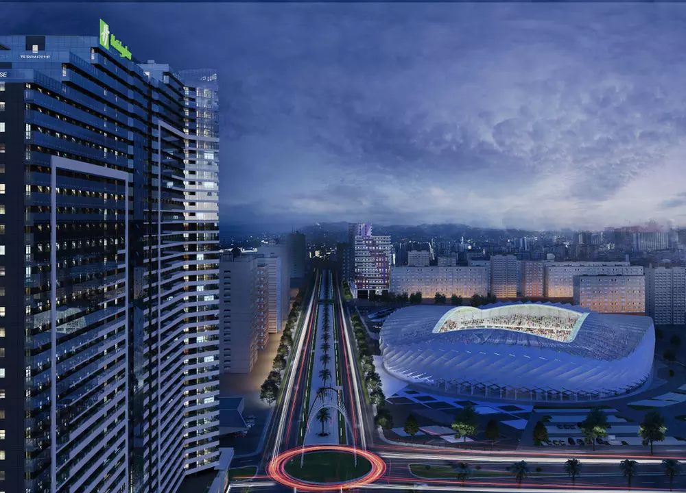 bluesky tower batumi
