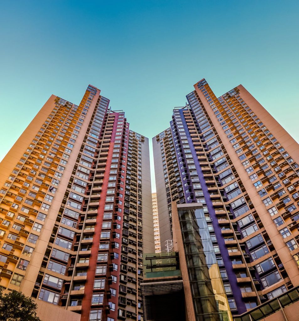 architectural photography of buildings