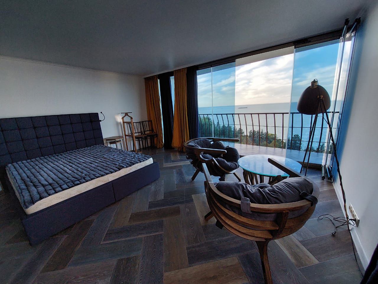 master bedroom view from villa