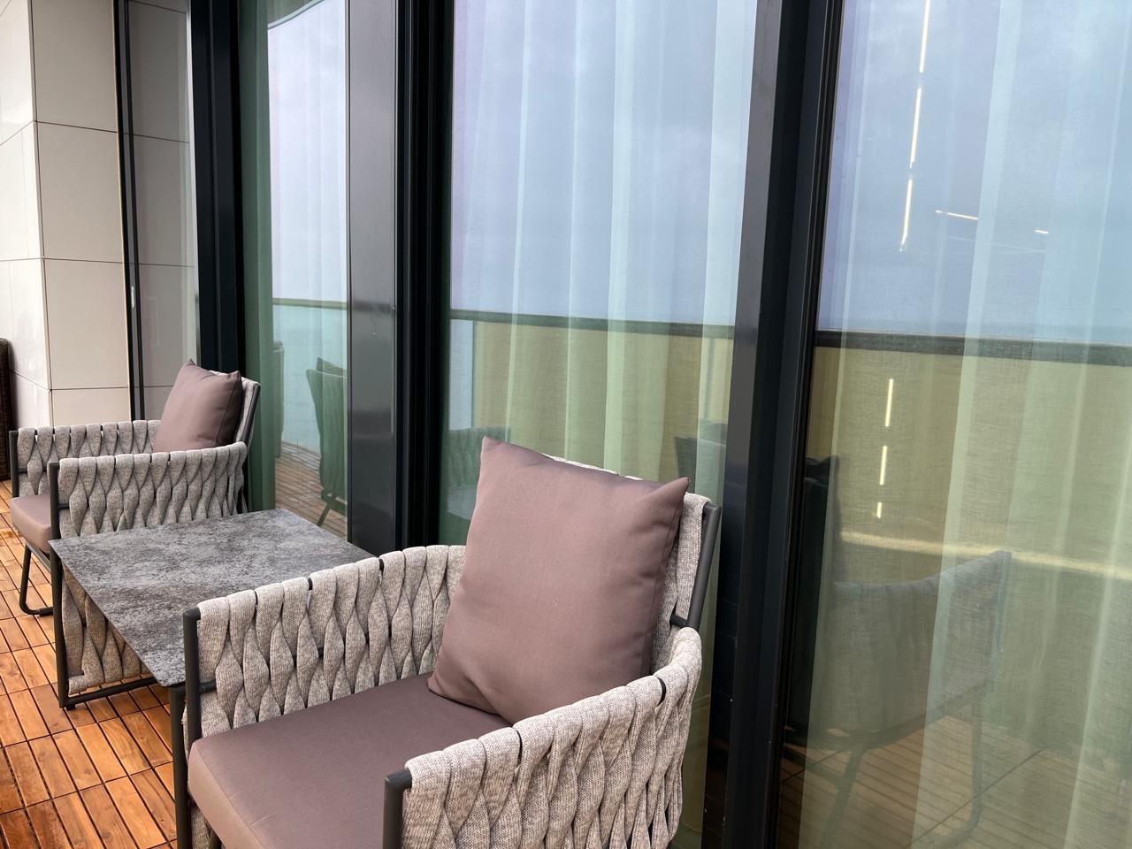 Batumi Bellevue apartment for sale chairs