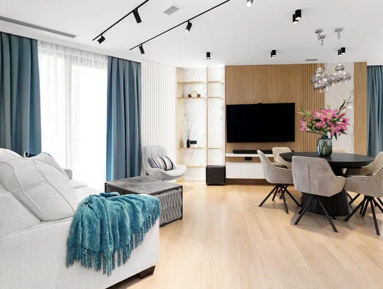Batumi Bellevue apartment for sale seating area