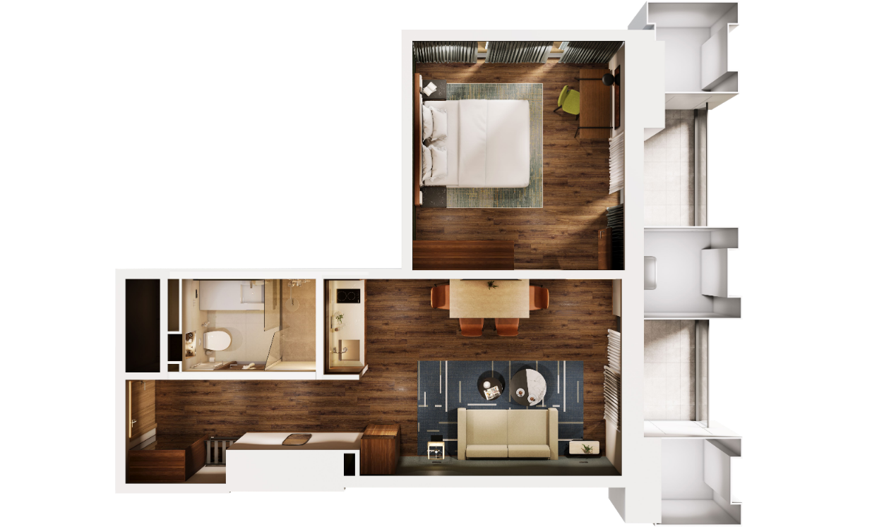 alliance privilege apartment batumi for sale studio floor plan